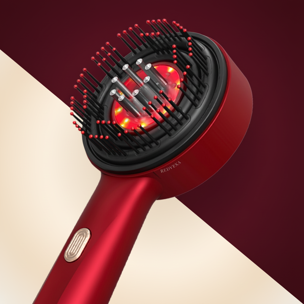 Redvexa™ Red Light Scalp Massage Comb